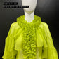 Summer Lime Ruffle Top
