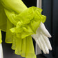 Summer Lime Ruffle Top