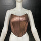 Champagne Metallic Corset