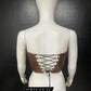 Champagne Metallic Corset