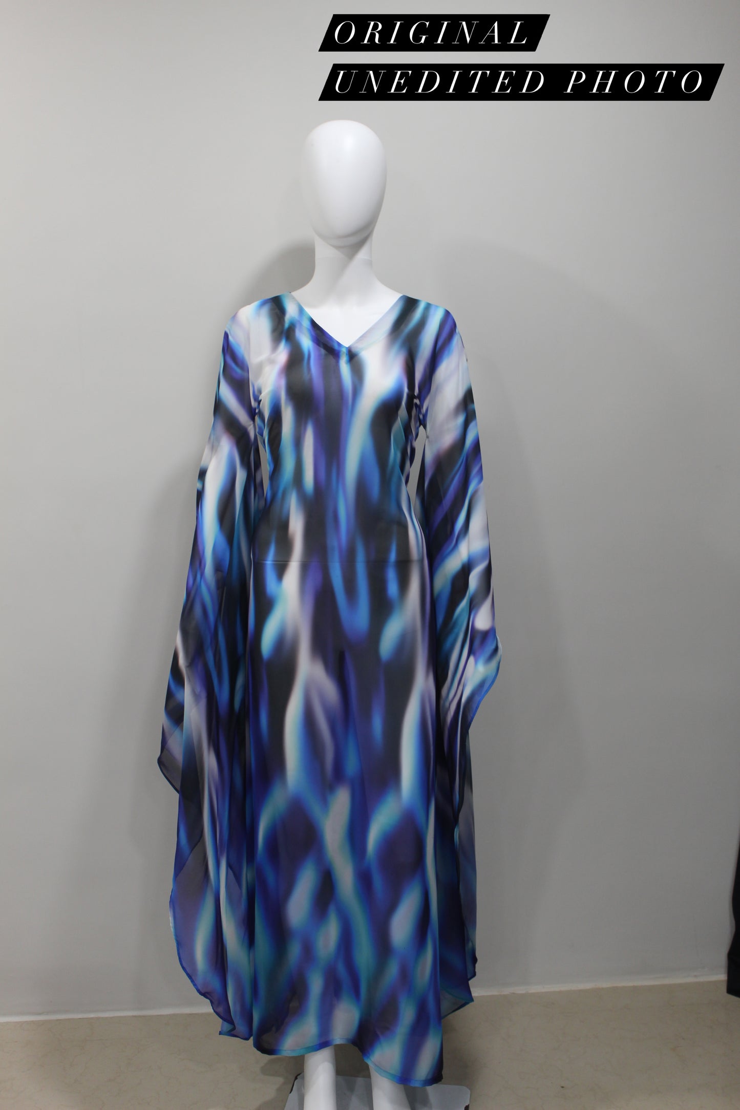 Blue Fantasy Kaftan
