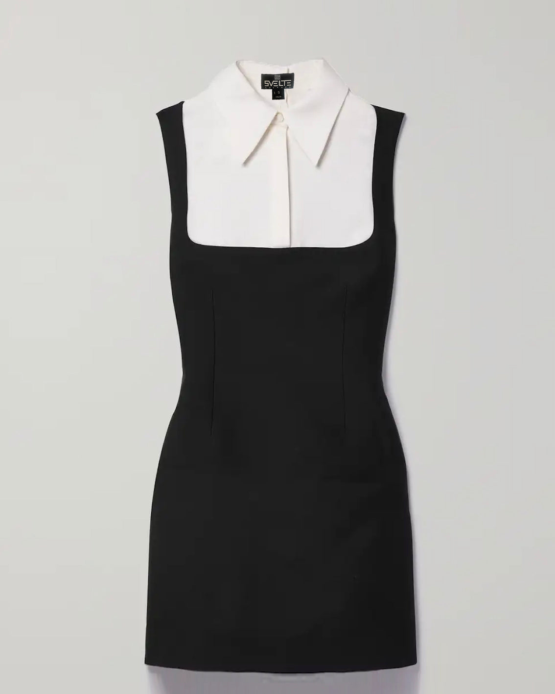 Collar Sleeveless Dress Svelte Couture Collar Sleeveless Dress Svelte Couture