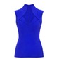 Electric Blue Cut Out Top