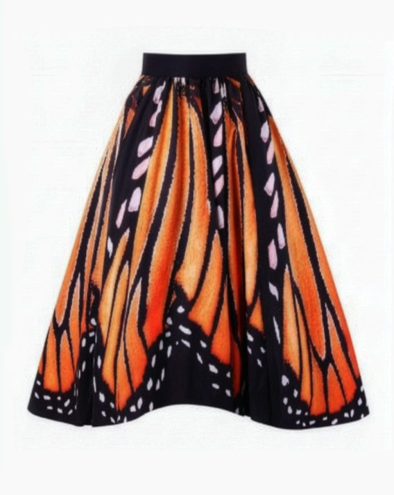 Monarch Butterfly Skirt