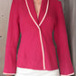 Pink Wrap Blazer Top