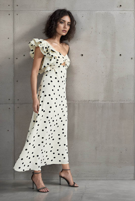 CLEARANCE - Polka Dot Dress