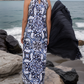 Majolica Halter Handkerchief Dress