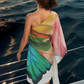 Flora Hand Painted Cream Dress
