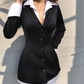 Blazer Shirt Dress