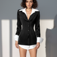 Blazer Shirt Dress