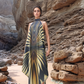 Monarch Tiger Handkerchief Dress