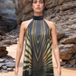 Monarch Tiger Handkerchief Dress