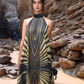 Monarch Tiger Handkerchief Dress
