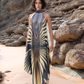 Monarch Tiger Handkerchief Dress
