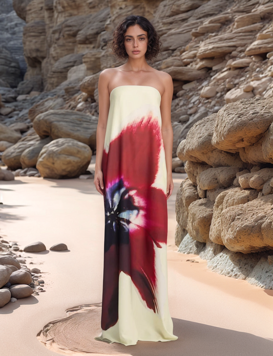 Orchid Cream Tube Gown