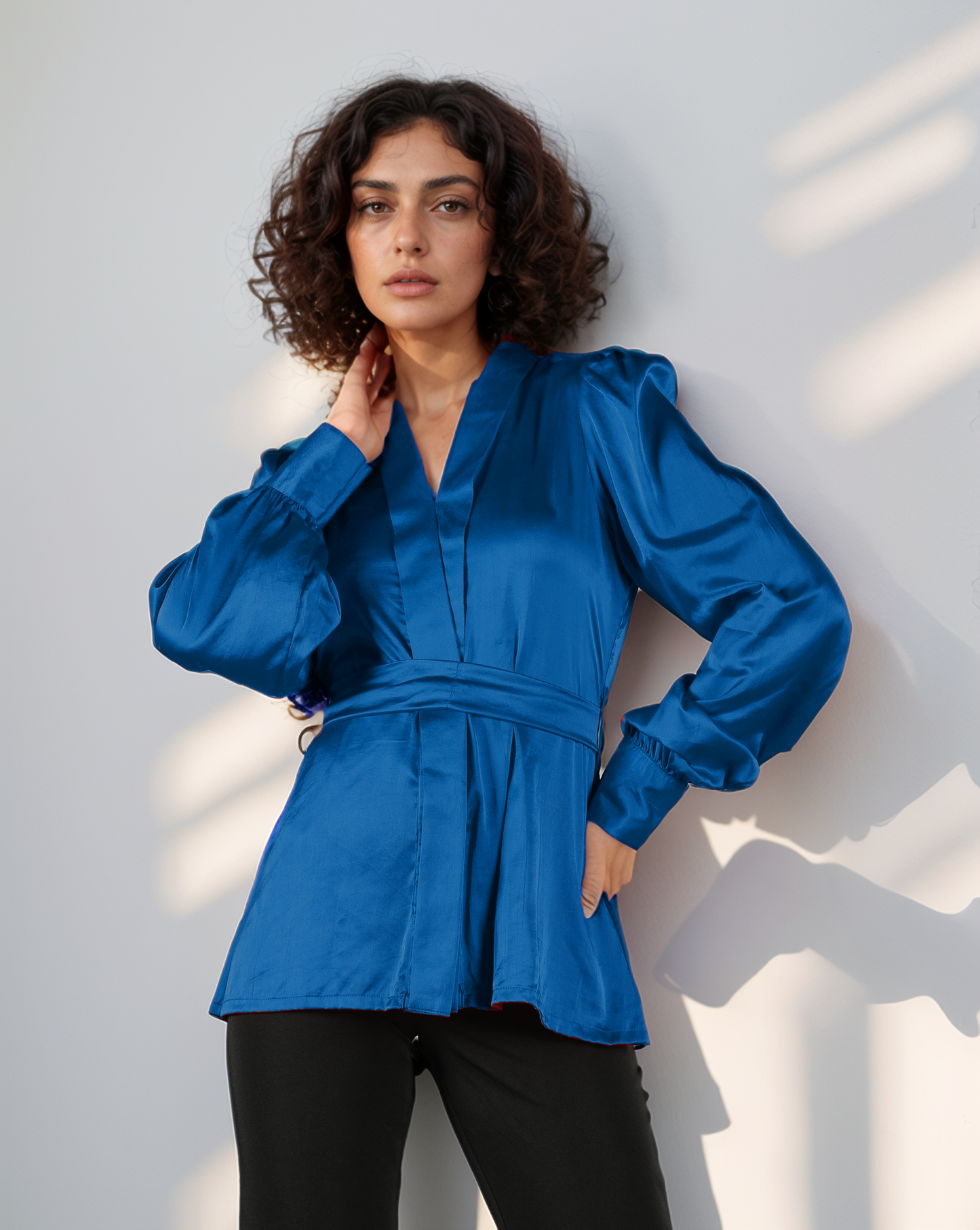 CLEARANCE - Retro Teal Top