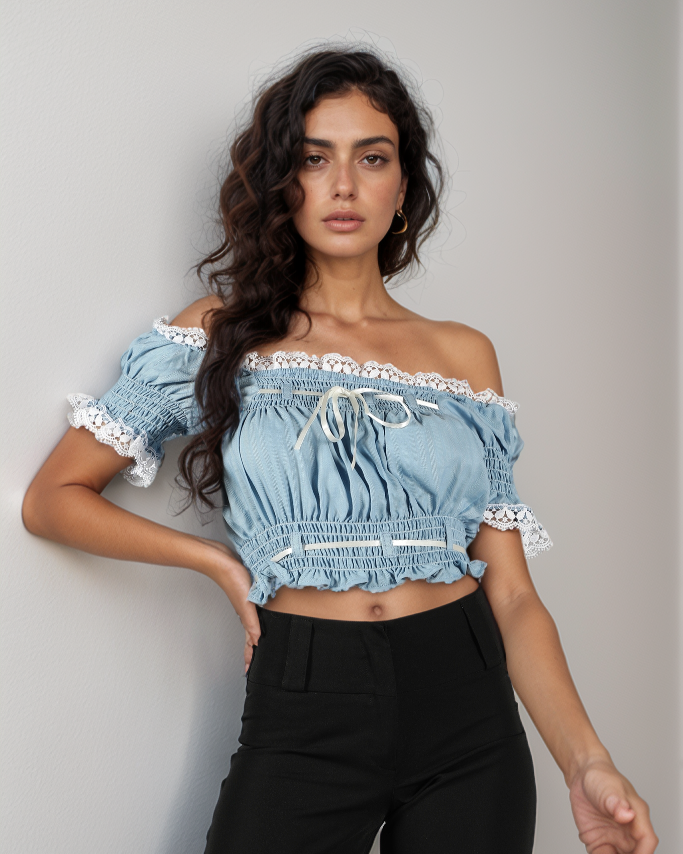 CLEARANCE - Emily Lace Top