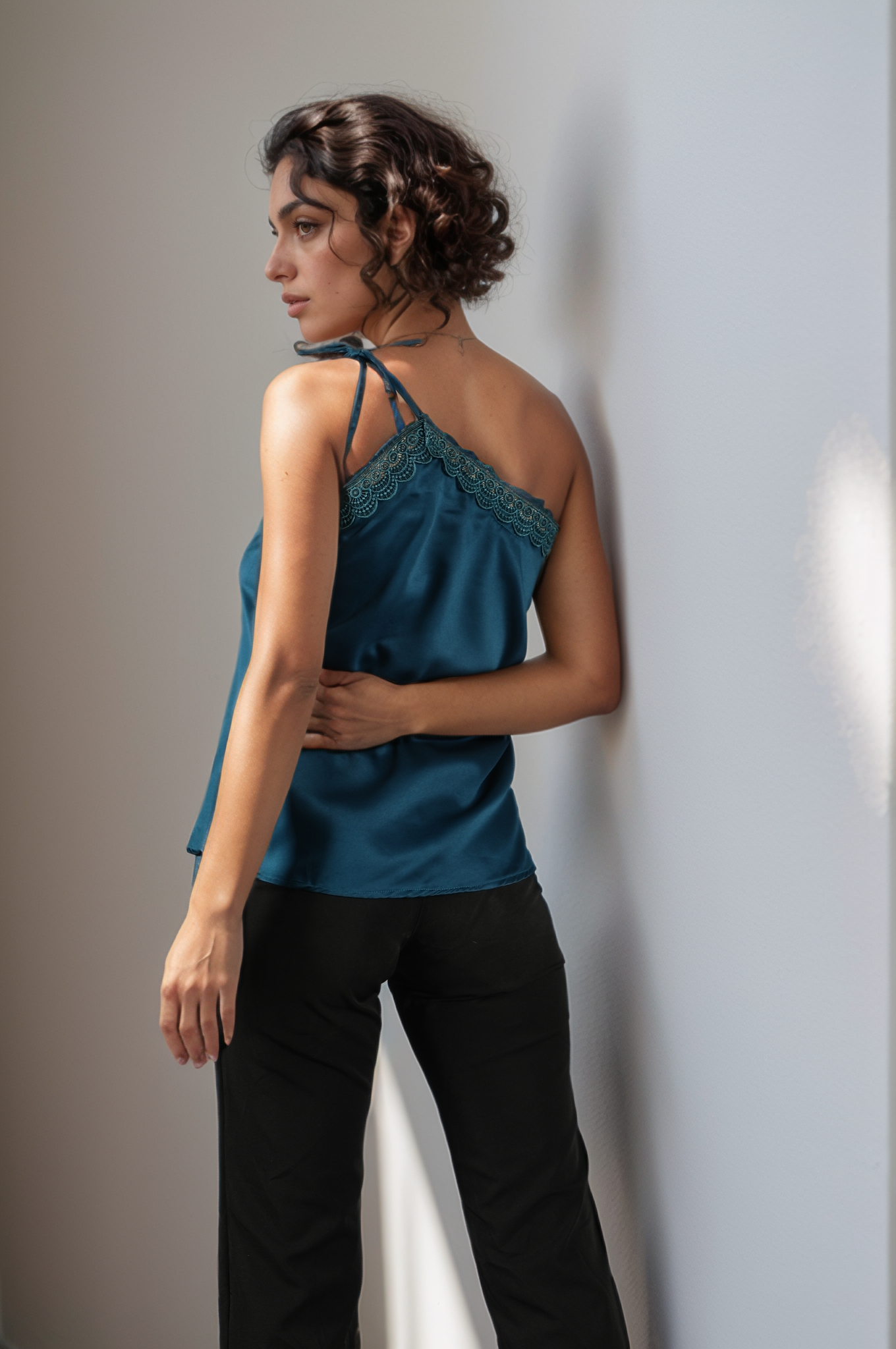 CLEARANCE - Carly One Shoulder Top