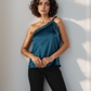 CLEARANCE - Carly One Shoulder Top