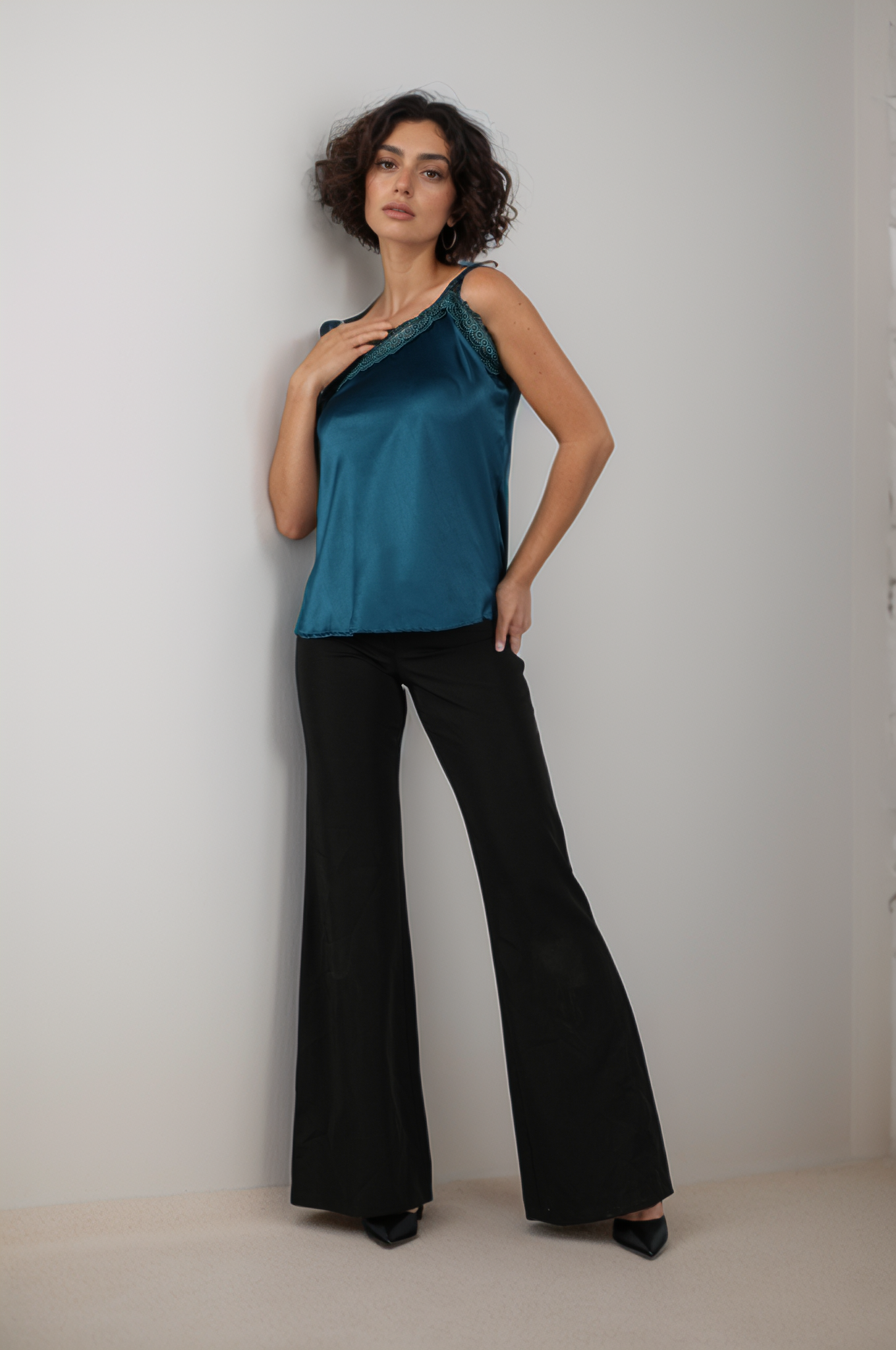 CLEARANCE - Carly One Shoulder Top