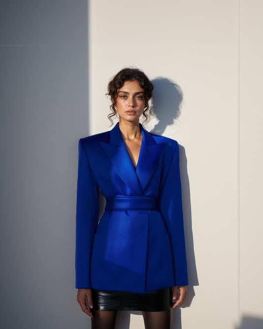 LUXE Electric Blue Blazer