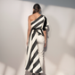 Striped One Drama Top