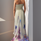 LUXE FlowerPaint Tube Gown