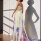 LUXE FlowerPaint Tube Gown