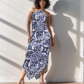 Majolica Halter Handkerchief Dress