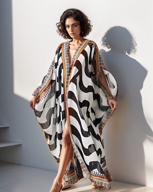 Tribal Print Kaftan