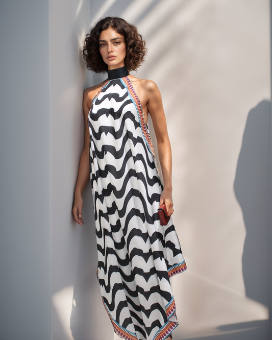 Tribal Abstract Handkerchief Dress