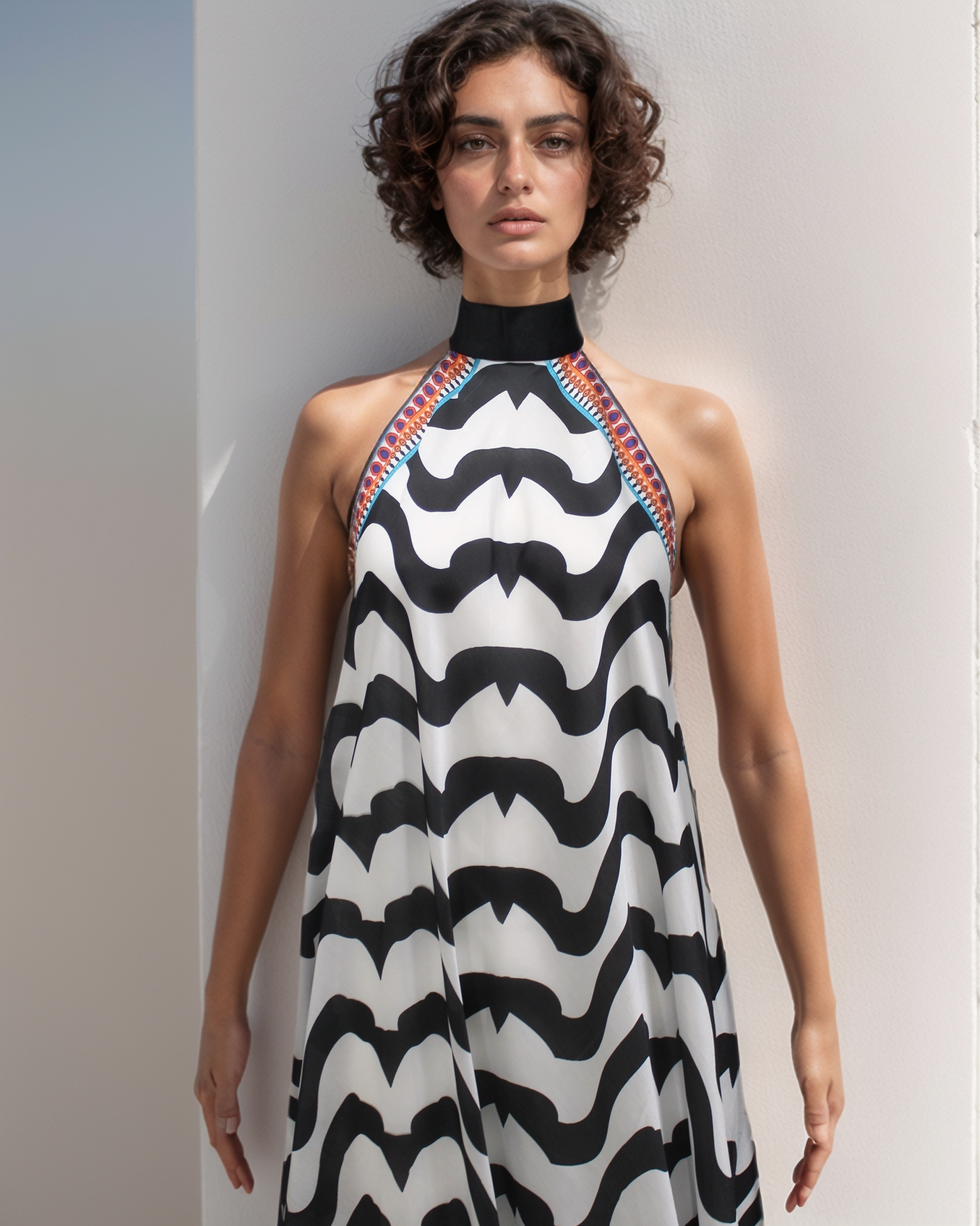 Tribal Abstract Handkerchief Dress
