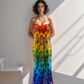 Scarlet Macaw Tube Gown