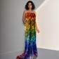 Scarlet Macaw Tube Gown