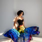 Scarlet Macaw Pleated Skirt