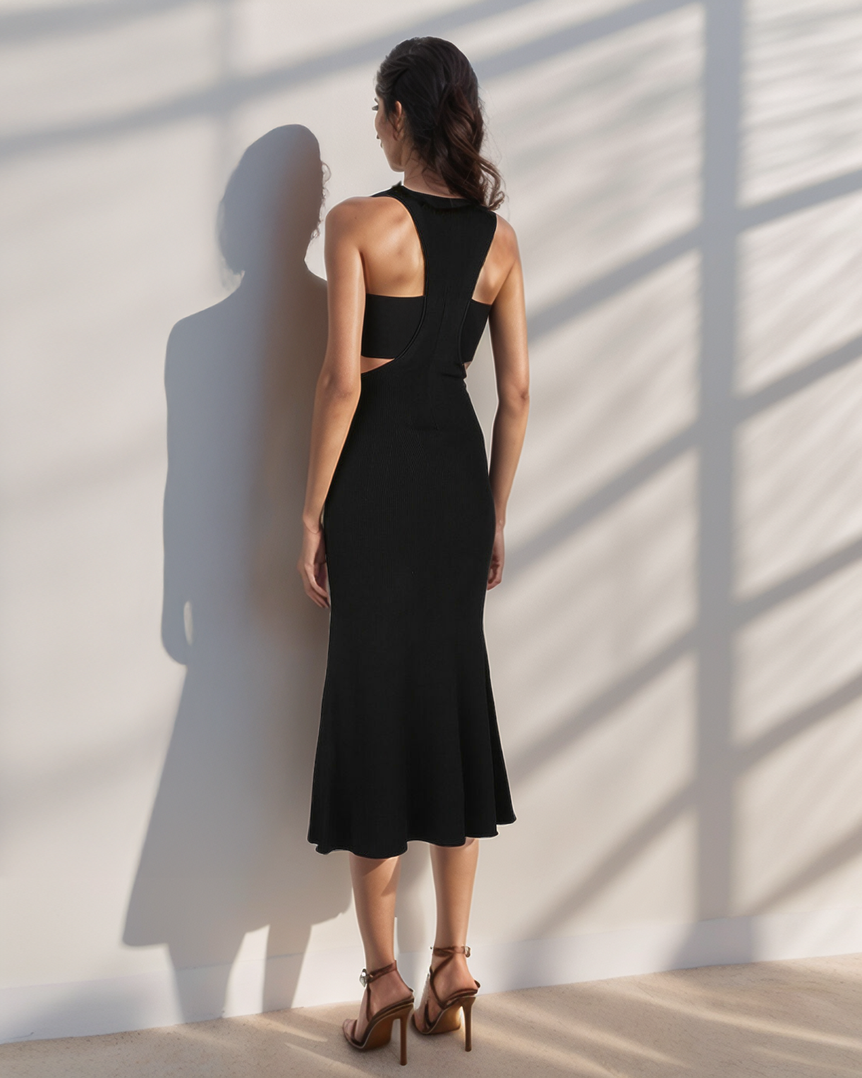 LUXE Velvet CutOut Dress