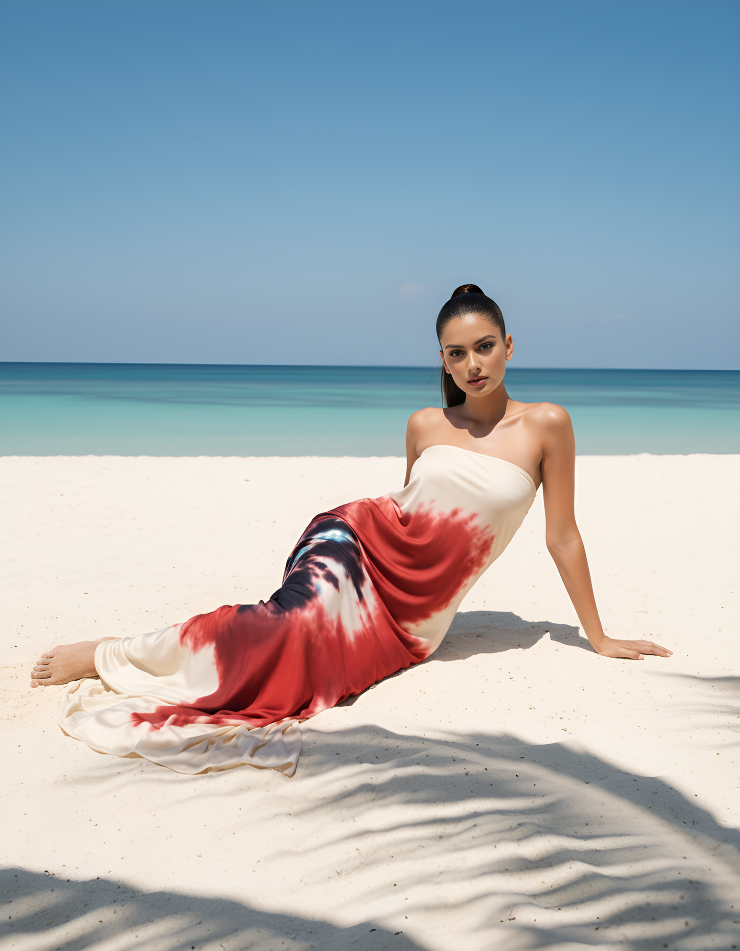 Orchid Cream Tube Gown