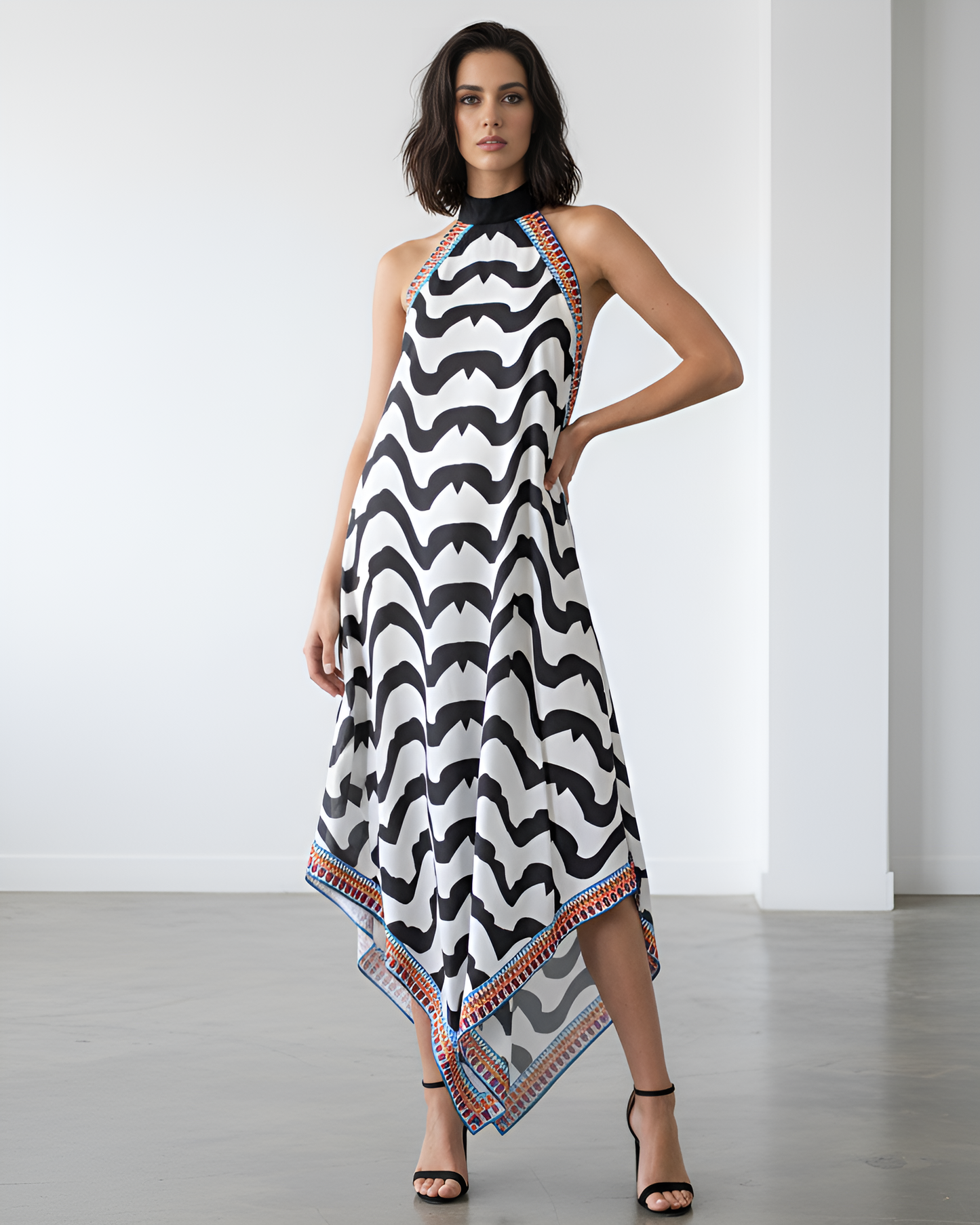 Tribal Abstract Handkerchief Dress