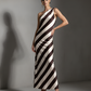 Striped One Gown