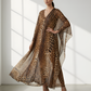 Leopard Kaftan Cover Up