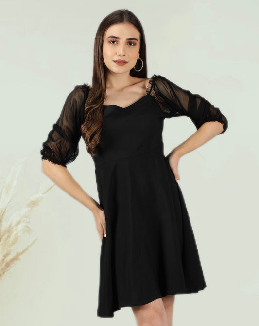 CLEARANCE - Bonheur Sheer Dress