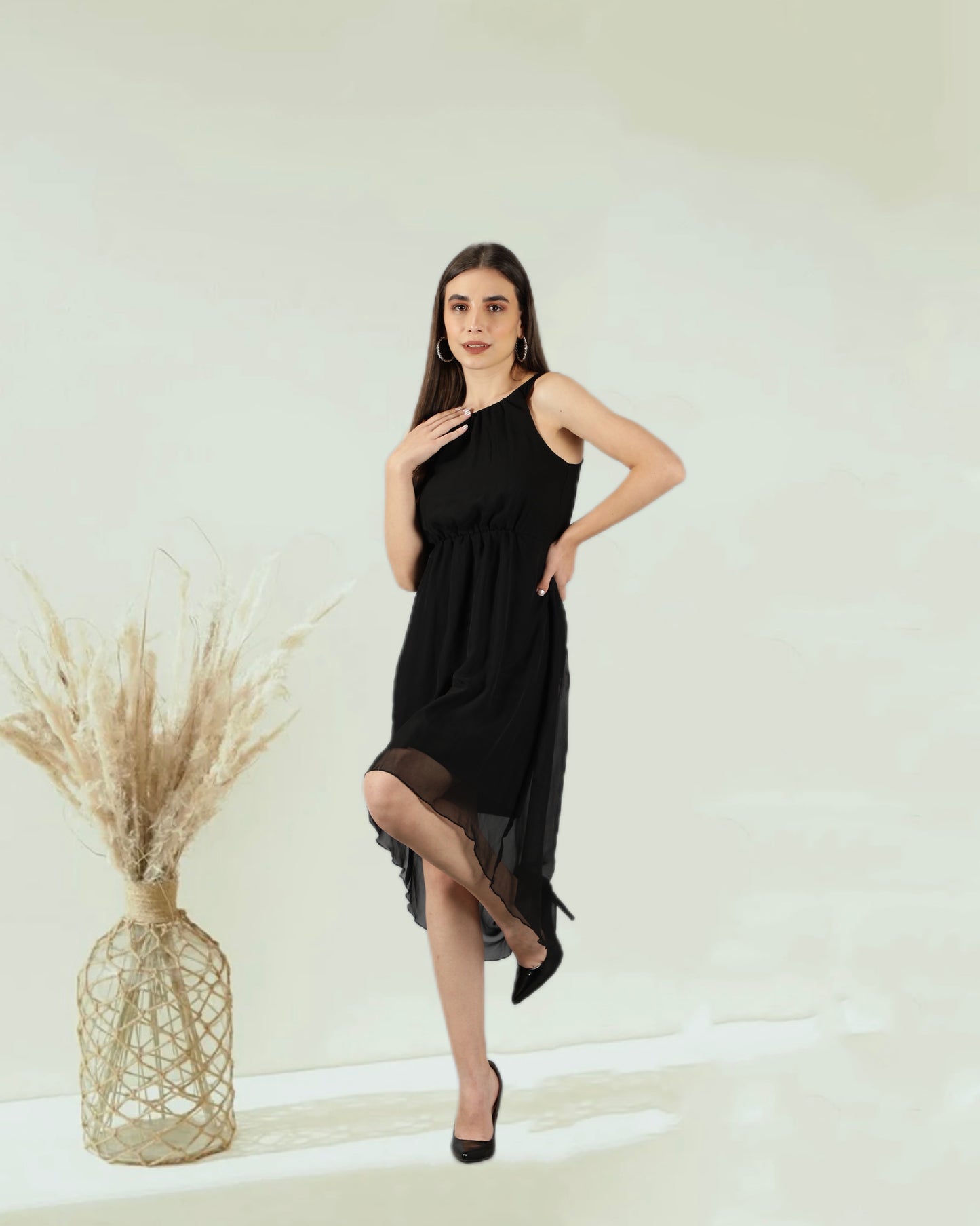 CLEARANCE - Vero HighLow Dress