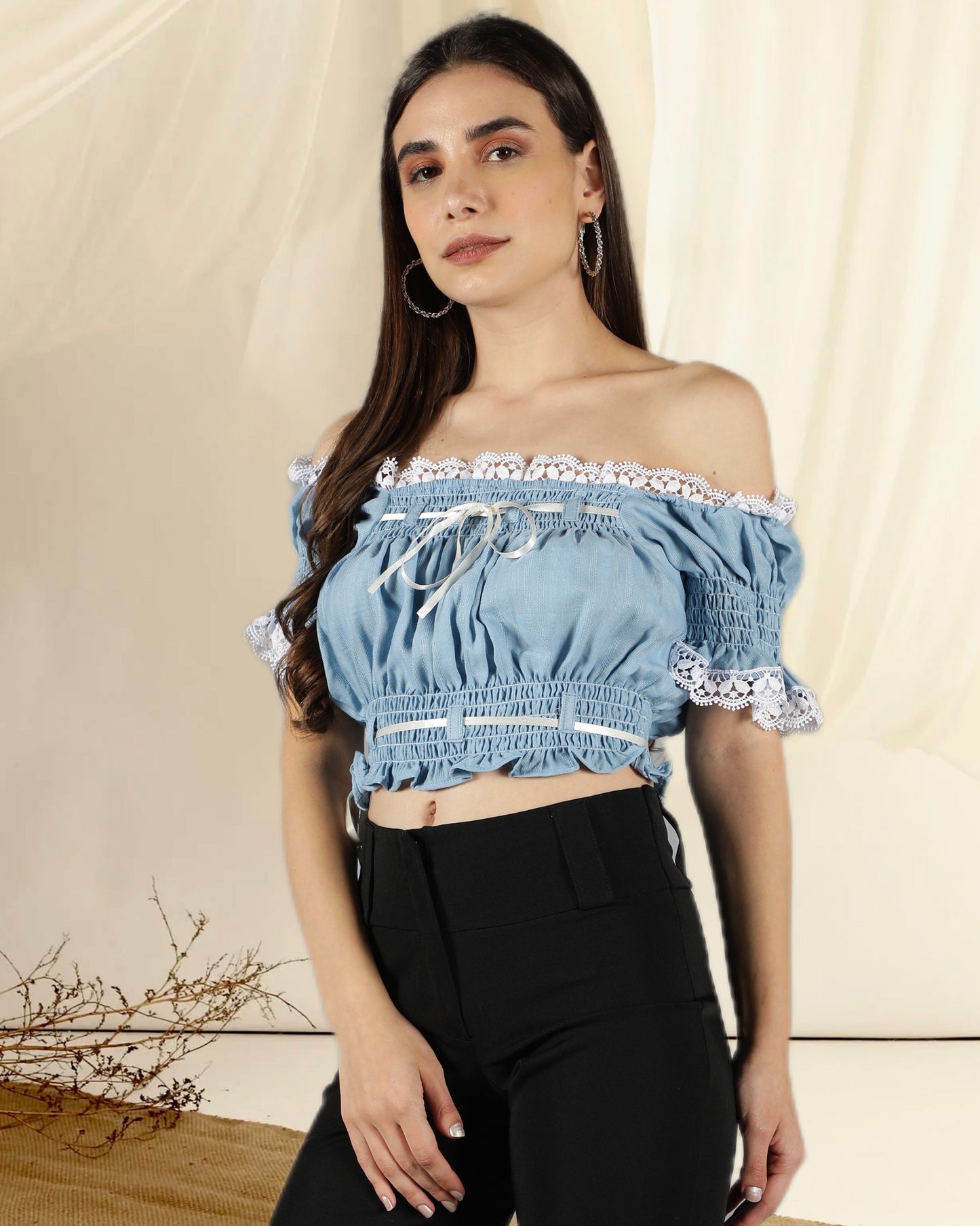 CLEARANCE - Emily Lace Top