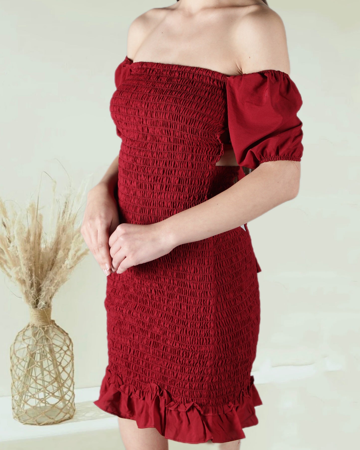 CLEARANCE - Simone Smocking Dress