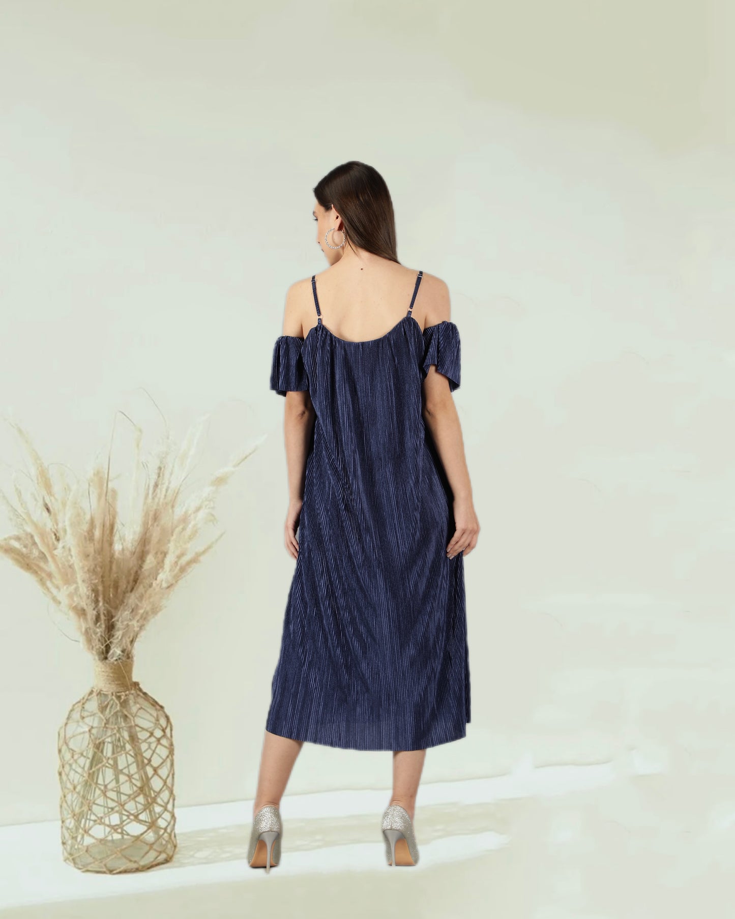 CLEARANCE - Lily Metallic Dress