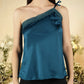 CLEARANCE - Carly One Shoulder Top