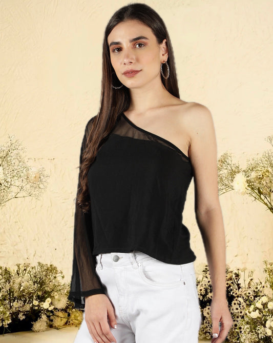 CLEARANCE - Aria One Shoulder Top