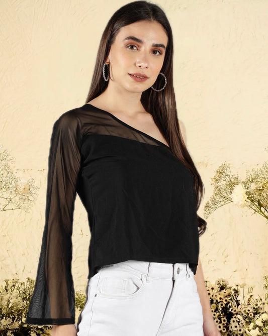 CLEARANCE - Aria One Shoulder Top