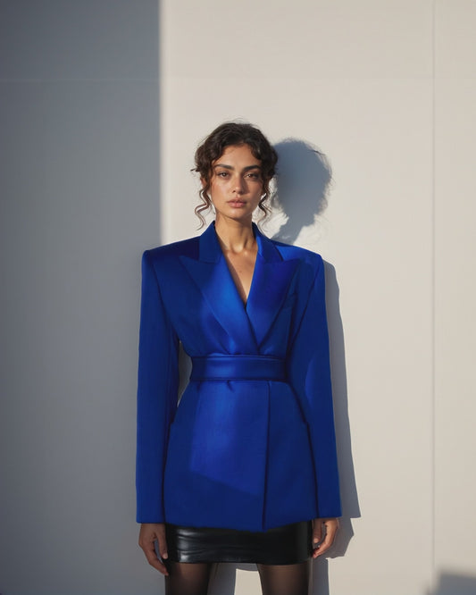 LUXE Electric Blue Blazer