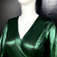 Emerald Metallic Vintage Jumpsuit